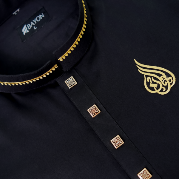Premium Luxury Embroidered Panjabi - Image 5